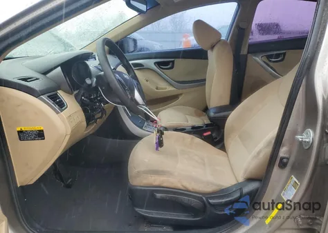 2013 Hyundai Elantra Gls from USA, damaged, VIN 5NPDH4AE0DH374161